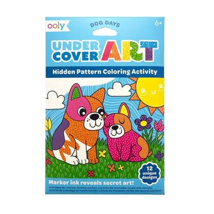 Undercover Art Dog Days Activity and Coloring Book