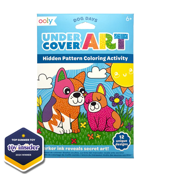 Undercover Art Dog Days Activity and Coloring Book