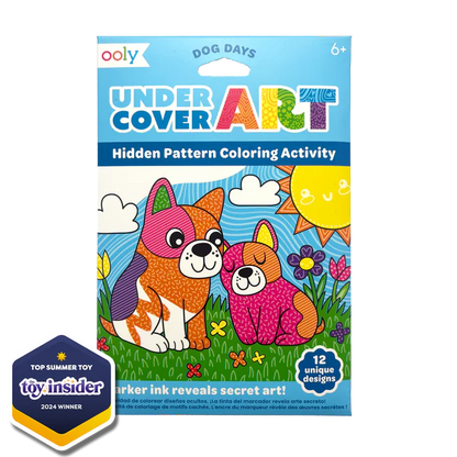 Undercover Art Dog Days Activity and Coloring Book