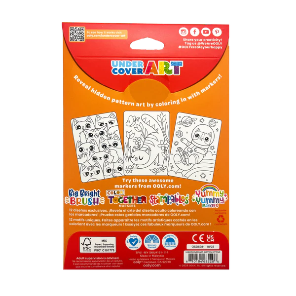 Undercover Art Smitten Kittens Activity and Coloring Book