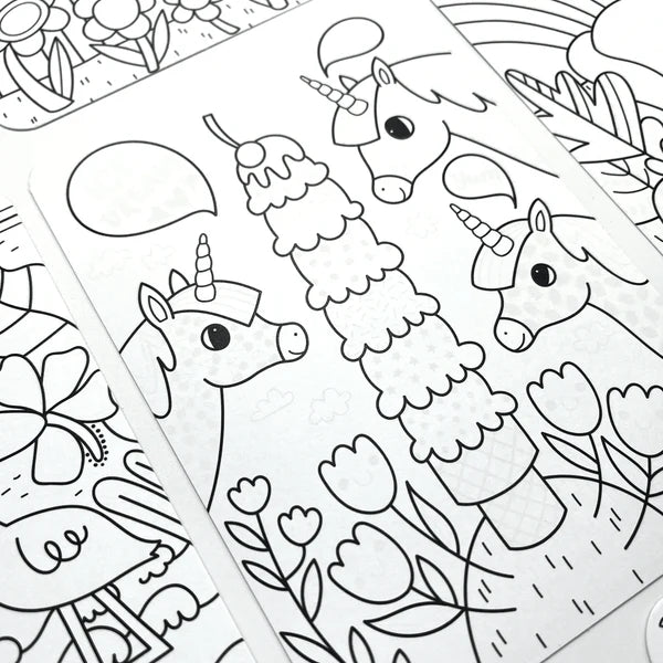 Undercover Art Unicorn Friends Activity and Coloring Book