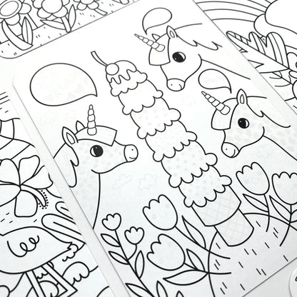 Undercover Art Unicorn Friends Activity and Coloring Book