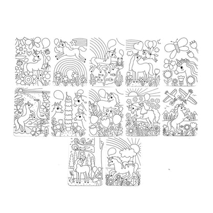 Undercover Art Unicorn Friends Activity and Coloring Book