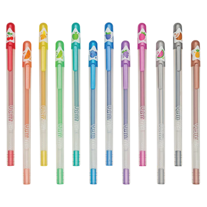Yummy Yummy: Scented Glitter Gel Pens (Set of 12)