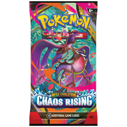 Pokémon TCG: Mega Evolution – Chaos Rising Booster Pack