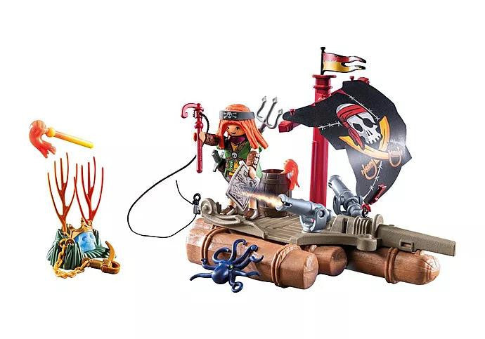 Pirate Raft with Treasure (PM-71794)