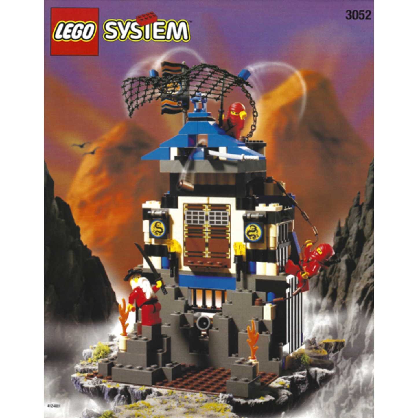 LEGO® Ninja's Fire Fortress (3052) (Pre-Owned)