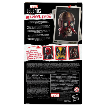 Marvel Legends Headpool with Logan 6-Inch Action Figure