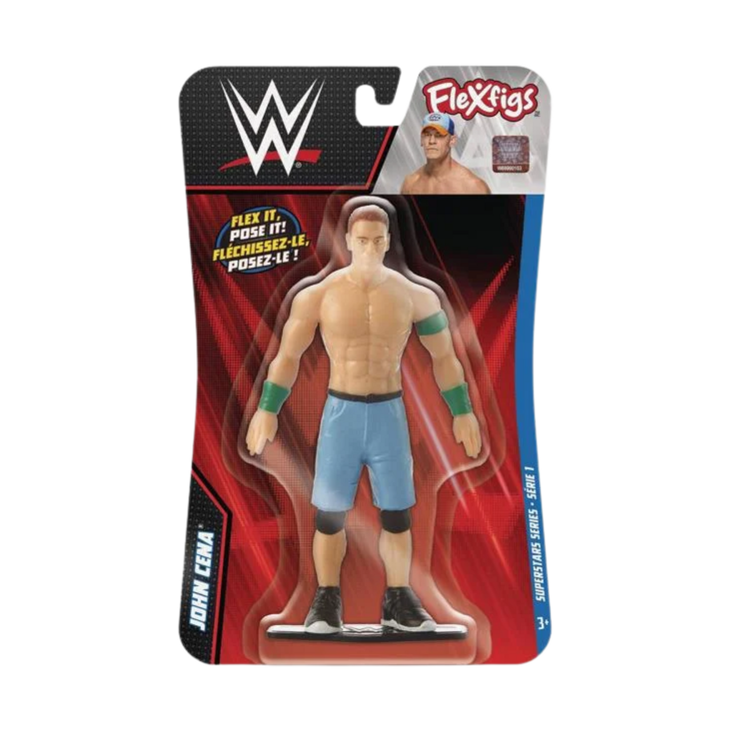 Bendems Flexfigs WWE Superstars John Cena