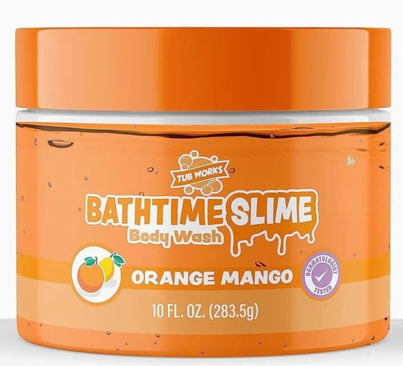 Tub Works® Bath Slime Kids Body Wash Orange Mango