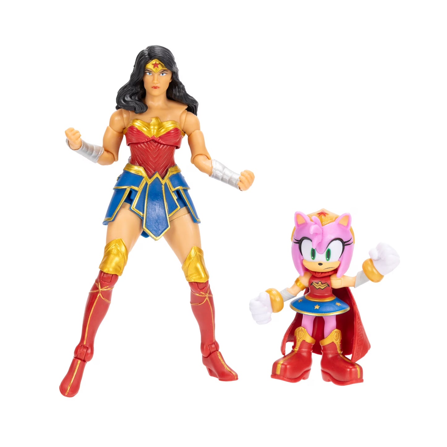 Sonic x DC Multipack Amy and Wonder Woman Wave 2