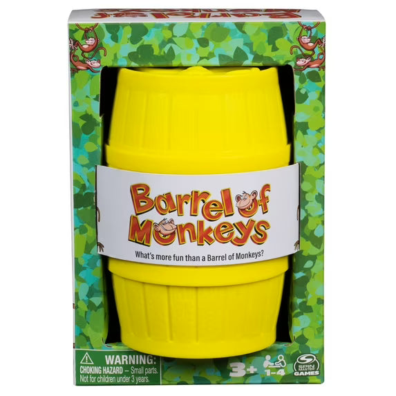 Barrel of Monkeys Retro Yellow