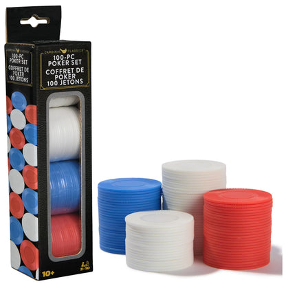 Poker Chips Cardinal Classics 100pc