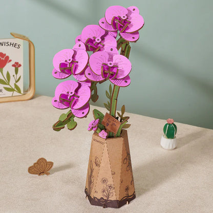 Purple Moth Orchid