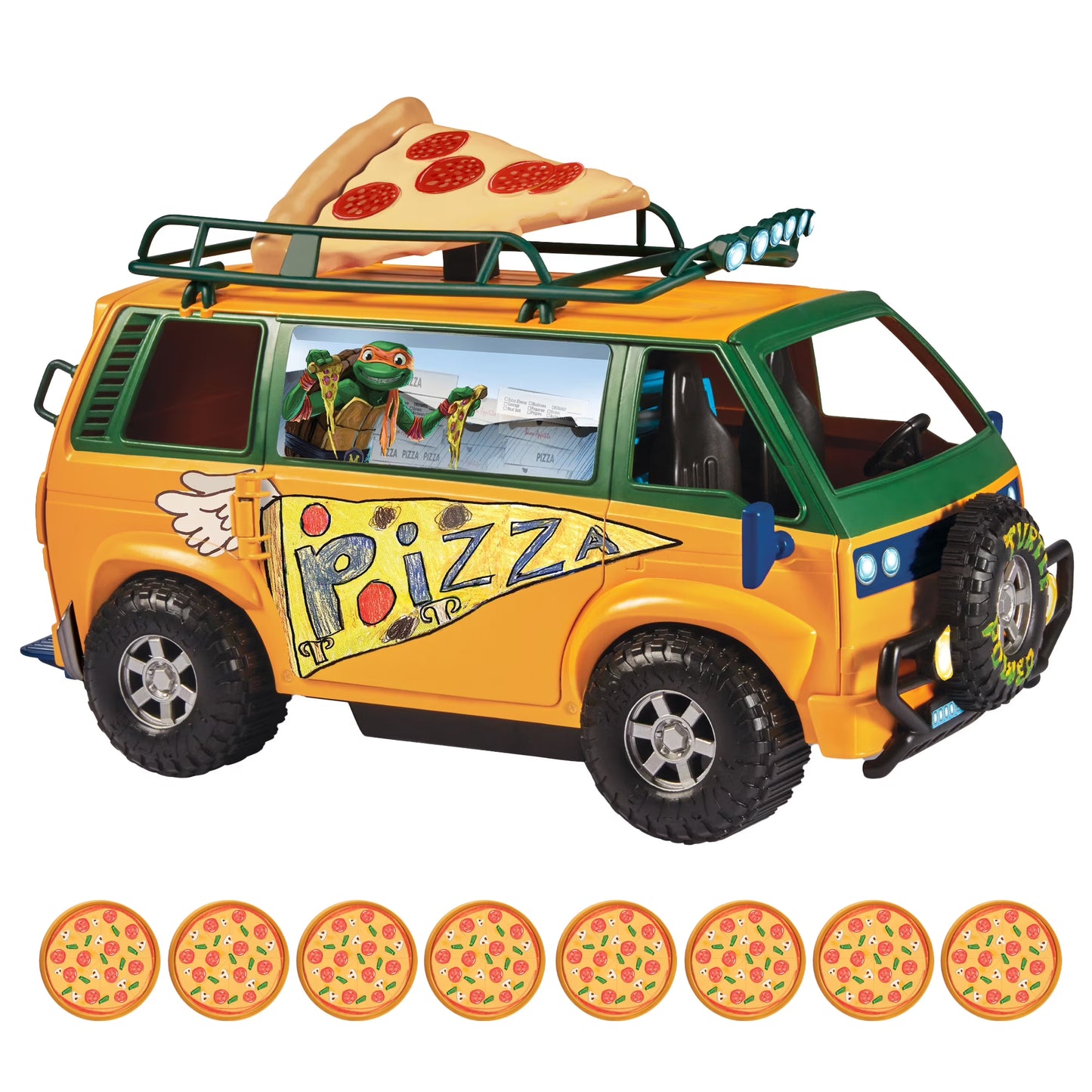 TMNT Mutant Mayhem PizzaFire Van (Playmates)