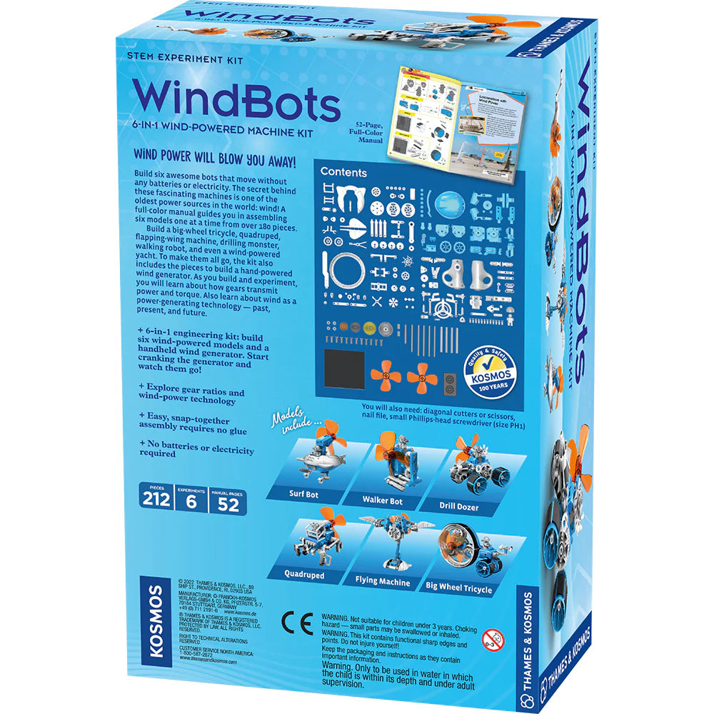 Windbots 6-in-1 Wind Powered MachineKit