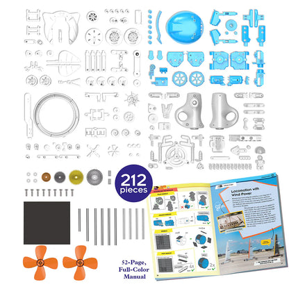 Windbots 6-in-1 Wind Powered MachineKit