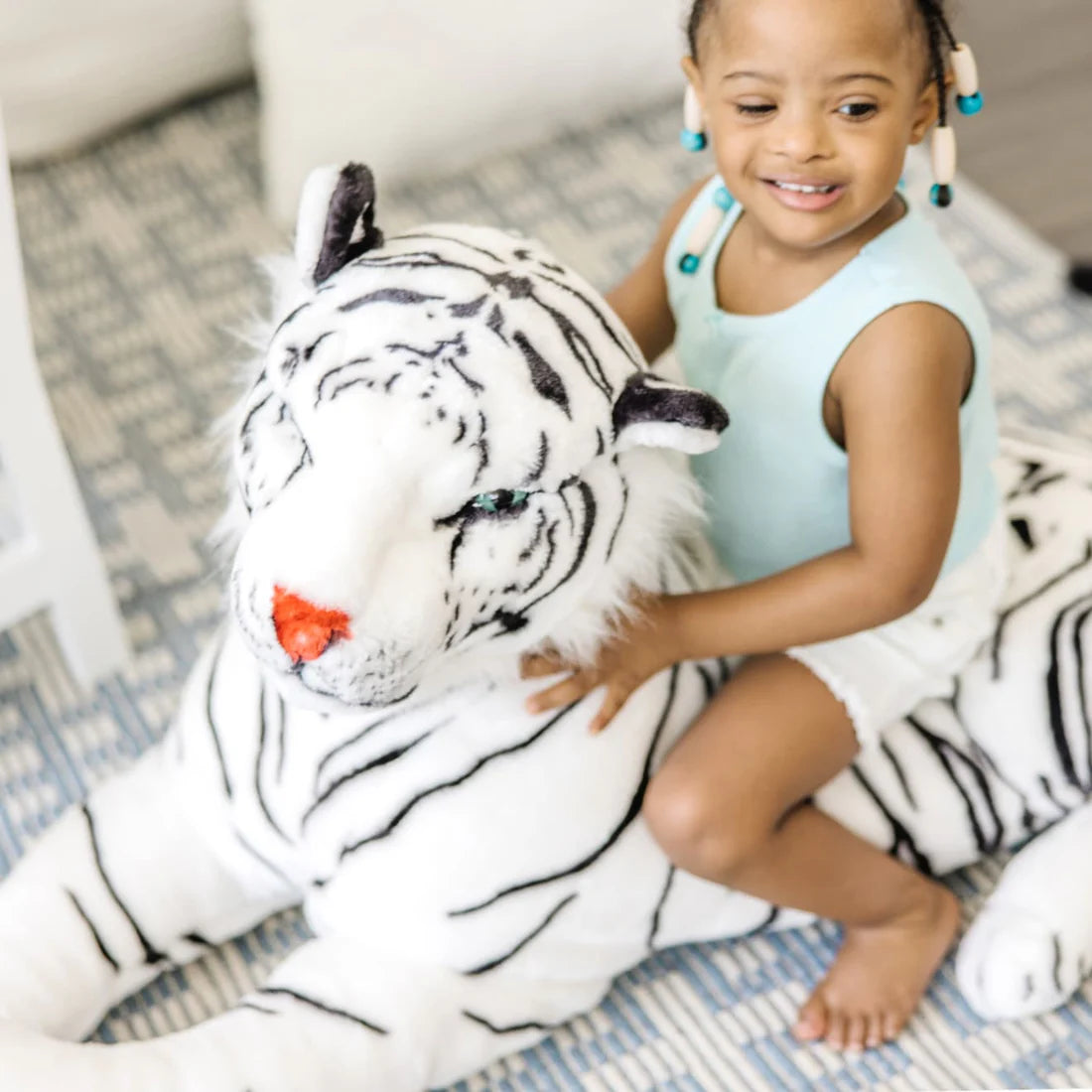 White Tiger Stuffed Animal