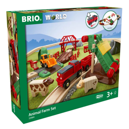 BRIO WORLD Animal Farm Set (33984)