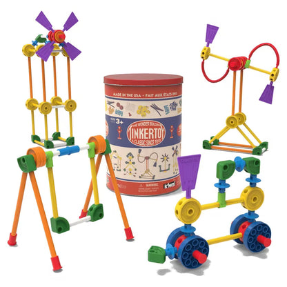 TinkerToys Classic Building Tin