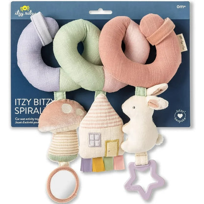 Bitzy Bespoke Itzy Bitzy Spiral Car Seat Activity Toy Pastel