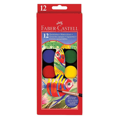 12ct Watercolor Paint Set (cakes)
