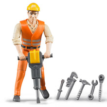 Bruder 60020 Construction Worker w/ Accessories 6.6.6