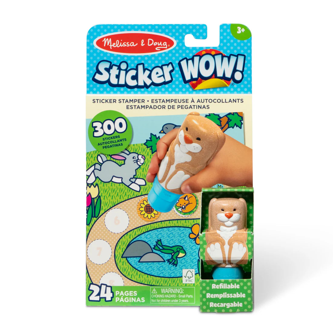 Sticker WOW! Activity Pad & Sticker Stamper - Bunny