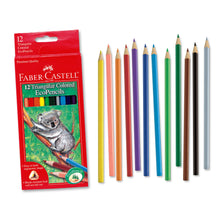 12ct Triangular Colored Eco Pencils
