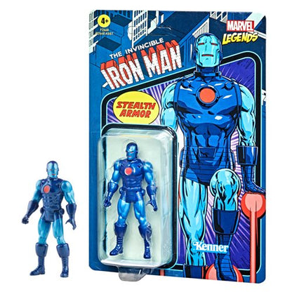 Marvel Legends Retro Stealth Armor Iron Man 3 3/4 inch Action Figure