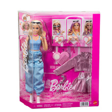 Barbie Deluxe Style Fashion Doll w Blue and Pink Outfits and Accessories