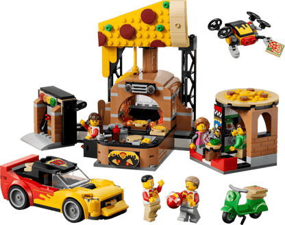 LEGO® City Pizza Delivery Experience with Vehicles (60496)
