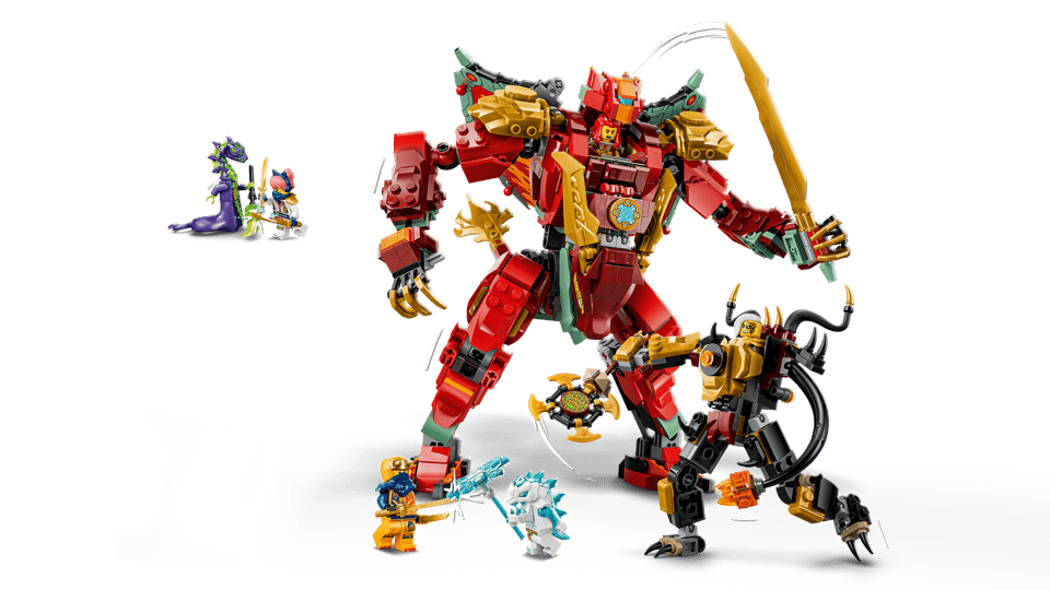 LEGO® NINJAGO® Wyldfyre's Transforming Dragon Mech (71868)