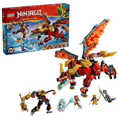 LEGO® NINJAGO® Wyldfyre's Transforming Dragon Mech (71868)