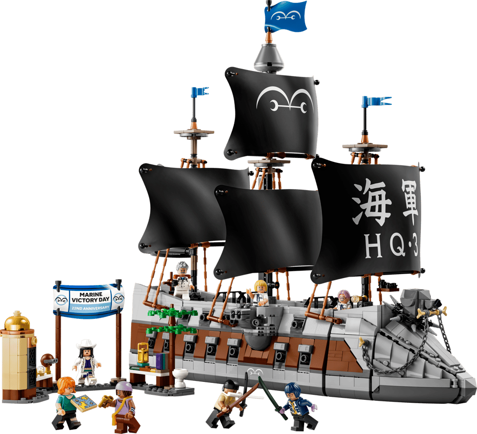 LEGO® One Piece Garp's Marine Battleship (75646)