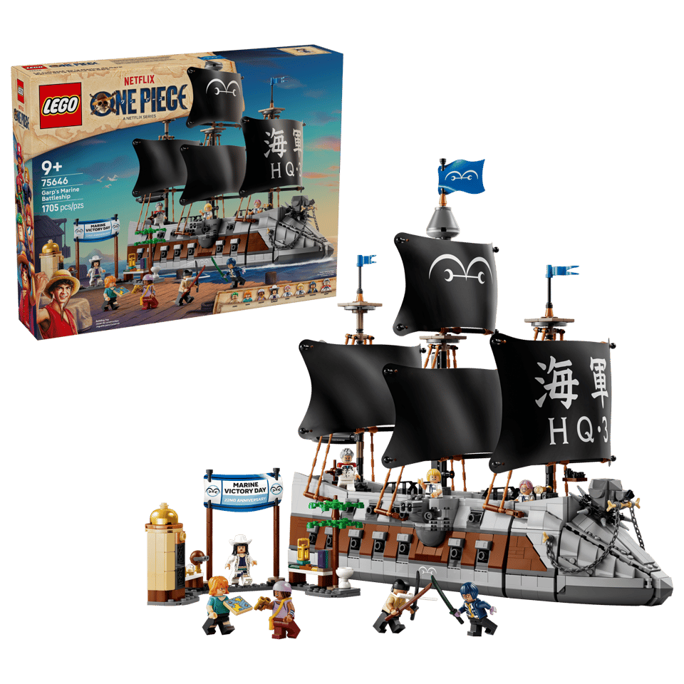 LEGO® One Piece Garp's Marine Battleship (75646)