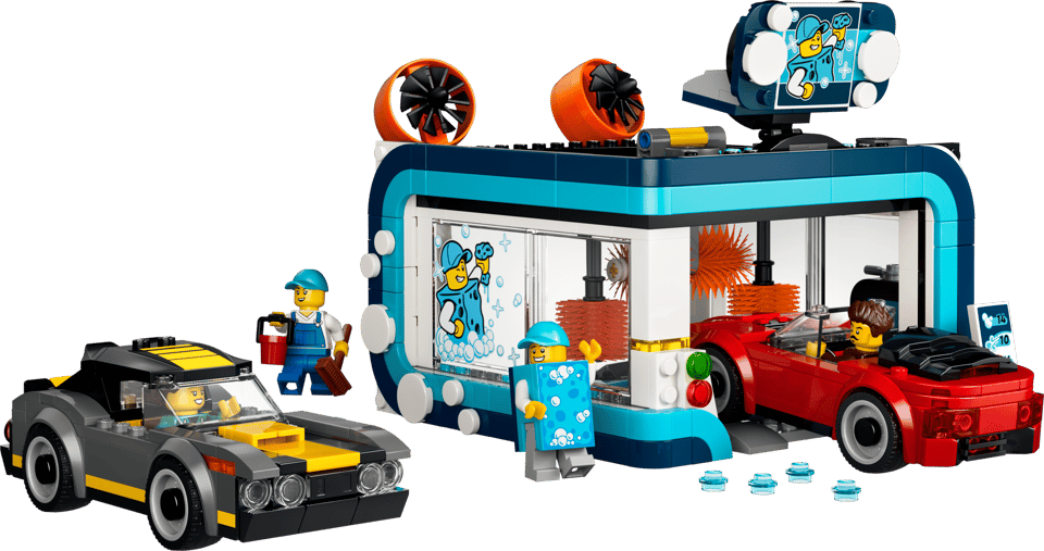 LEGO® City Drive-Through Car Wash (60497)