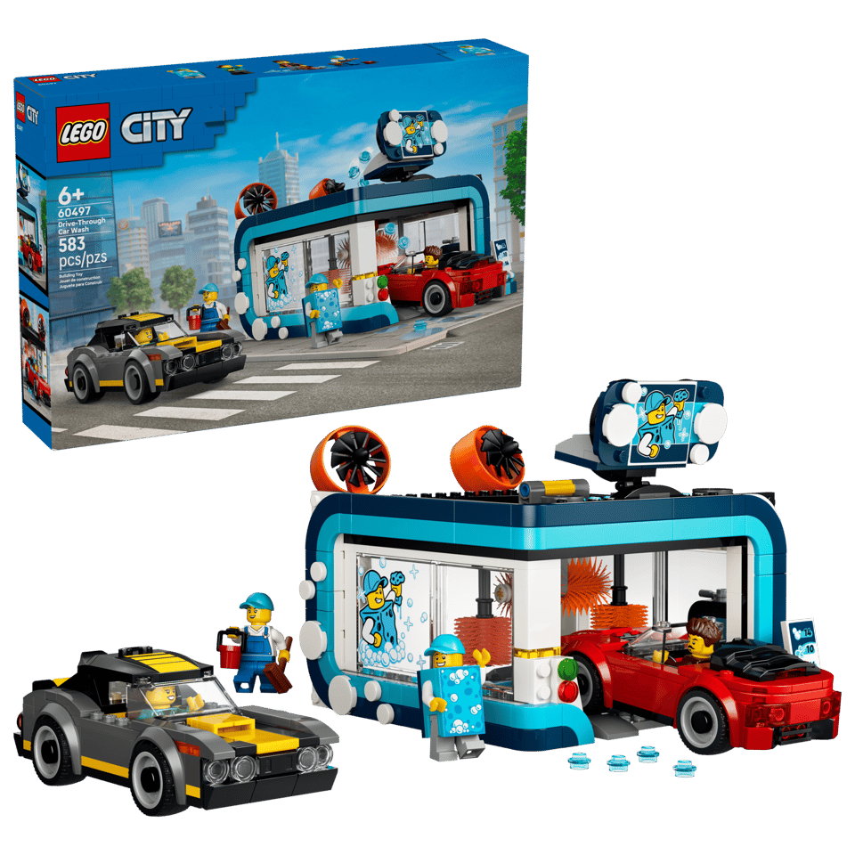LEGO® City Drive-Through Car Wash (60497)