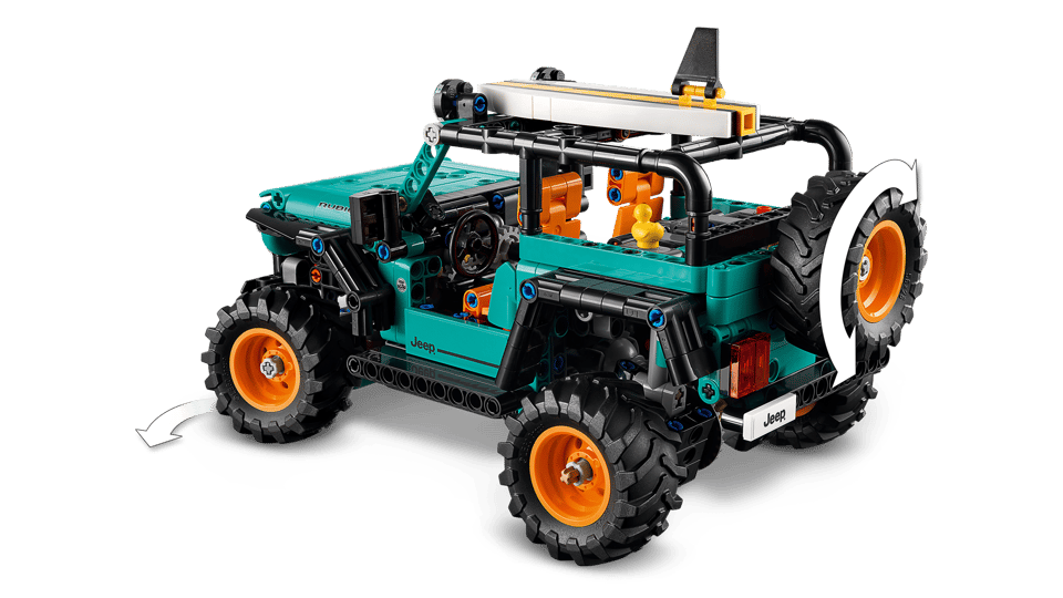 LEGO® Technic™ Jeep® Wrangler Rubicon SUV (42227)