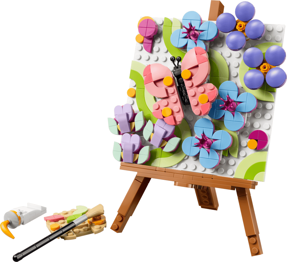 LEGO® Creator Floral Art Decor Painting (31390)