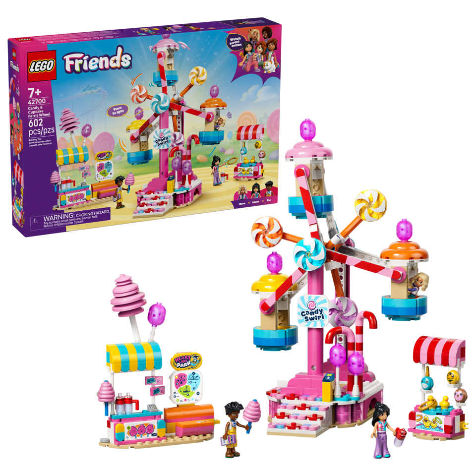 LEGO® Friends Candy & Cupcake Ferris Wheel (42700)