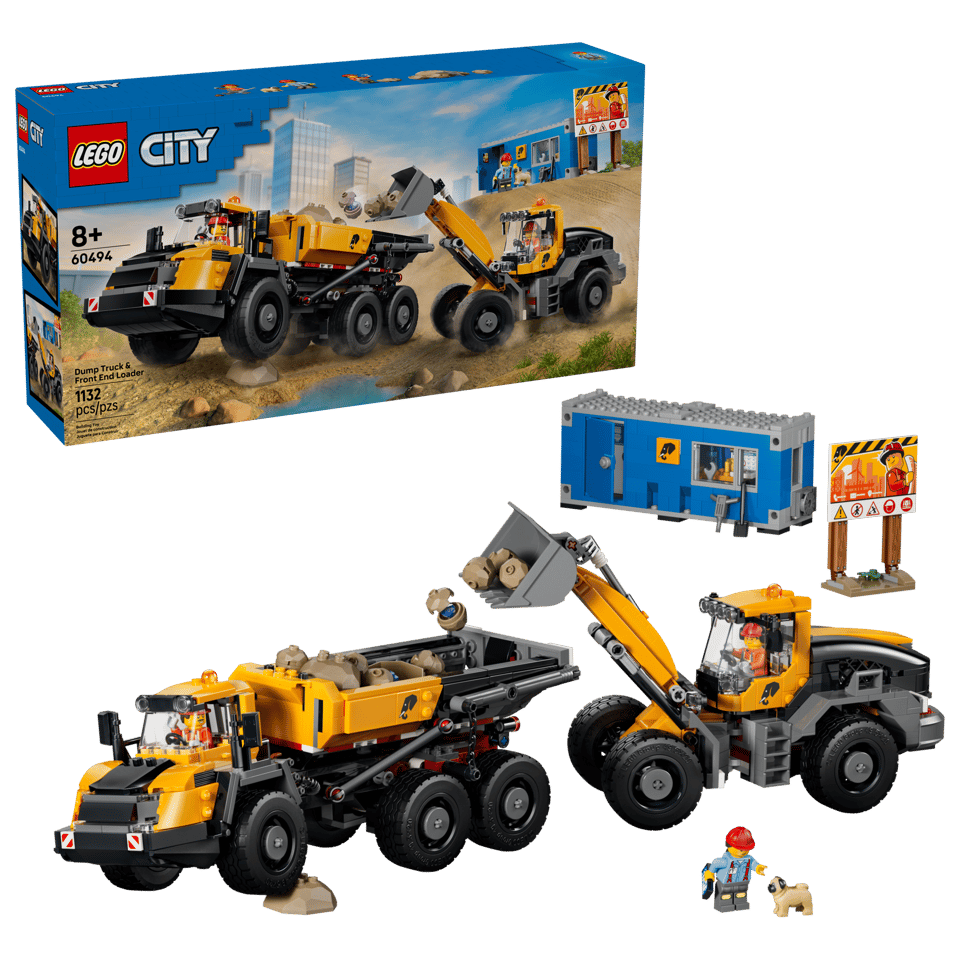 LEGO® City Dump Truck & Front End Loader (60494)