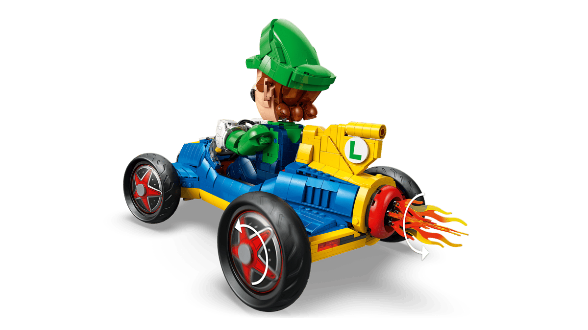 LEGO® Super Mario™ Kart Luigi & Mach 8 (72050)