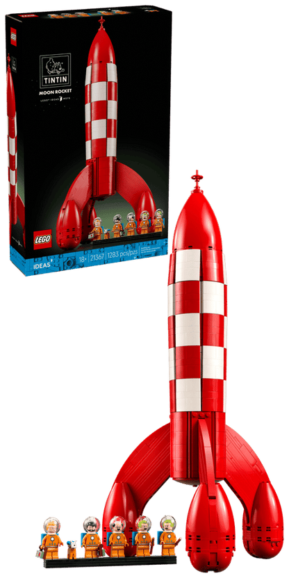 LEGO® Ideas Tintin® Moon Rocket (21367)