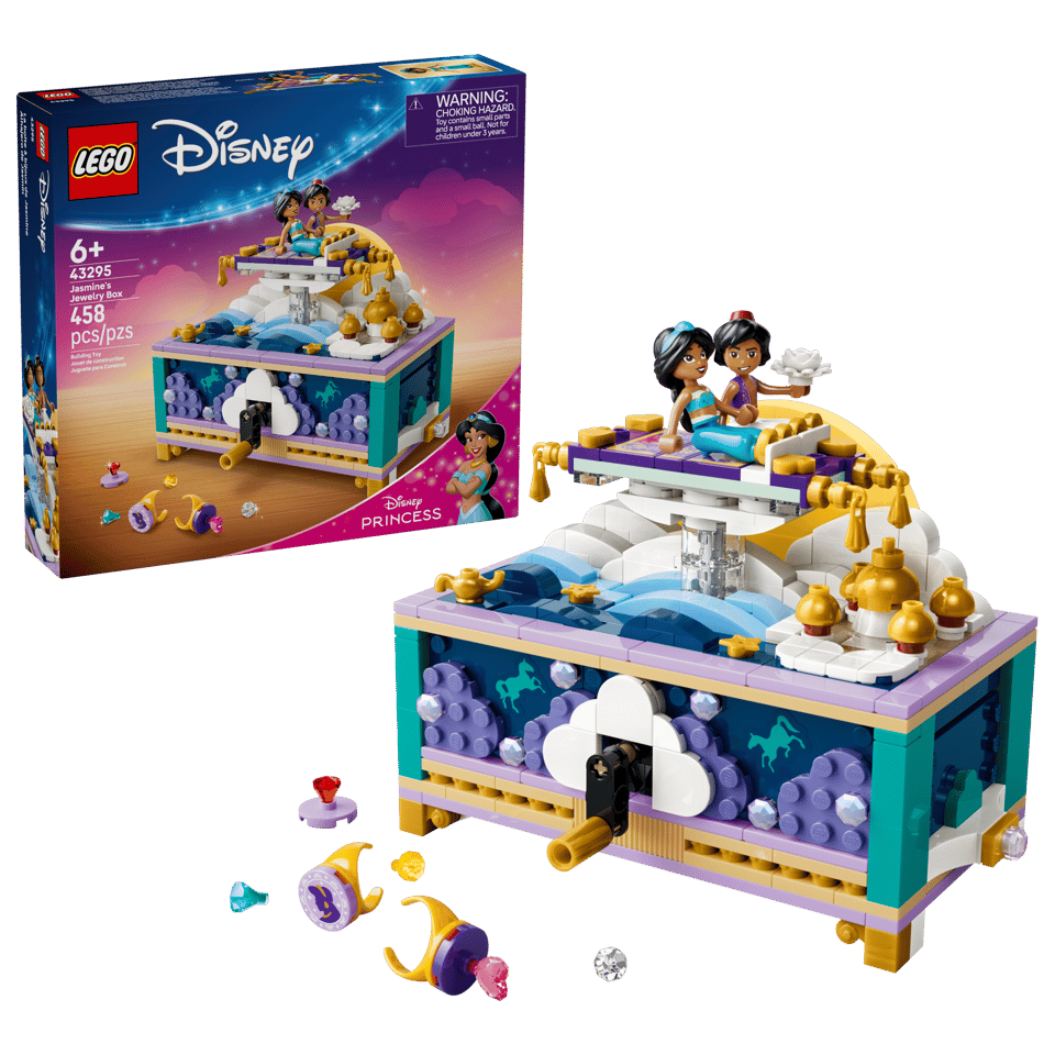 LEGO® Disney Jasmine's Jewelry Box (43295)