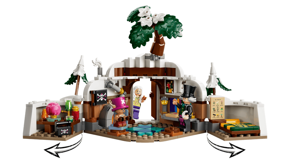 LEGO® One Piece Dr Hiriluk's Hideout (75641)