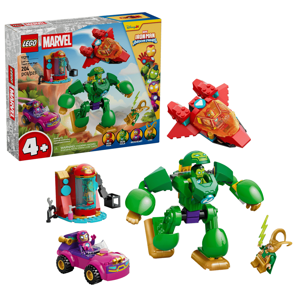 LEGO® Marvel Loki vs. Team Iron Man (12111)