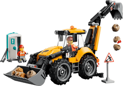 LEGO® City Yellow Backhoe Loader (60480)