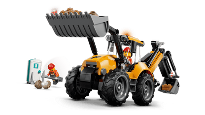 LEGO® City Yellow Backhoe Loader (60480)