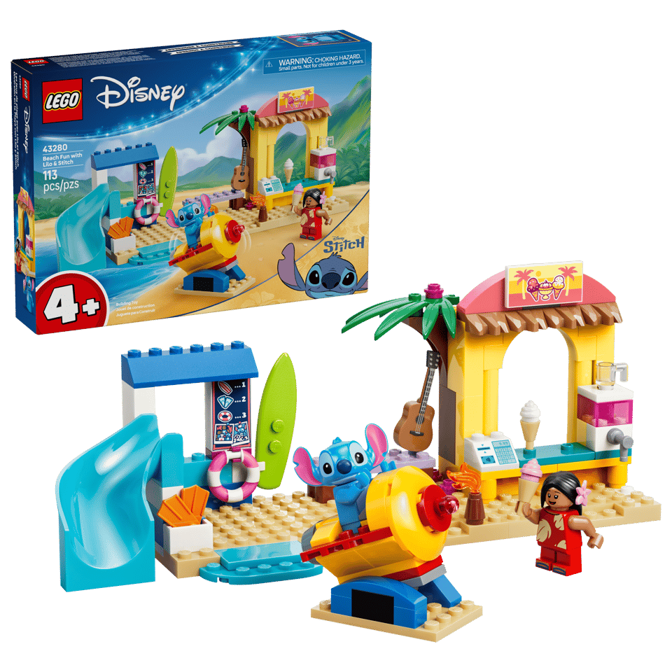 LEGO® Disney Beach Fun with Lilo & Stitch (43280)